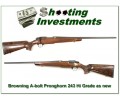 [SOLD] Browning A-bolt Hi-Grade Pronghorn 243 1 of 500!